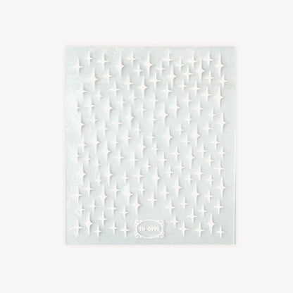 NAIL ARRANGE SHEET SET (Vermilion)