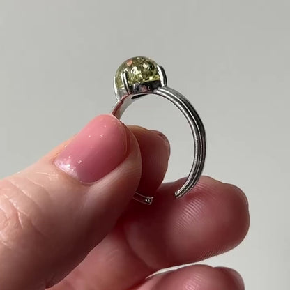 [ black amber ] trois silver