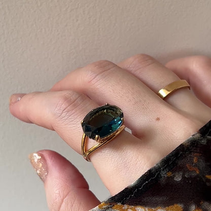 [ marine stone ] reine gold