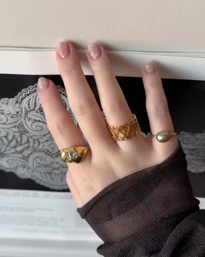 [ gold ] garden decor [ free size ]