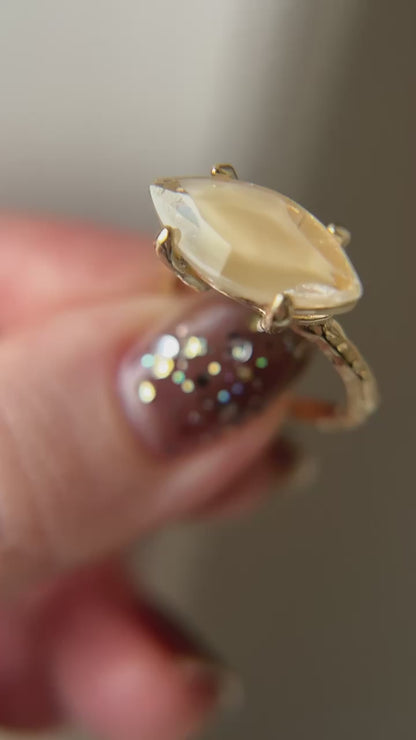04. [ yellow ] gem MARQUISE gold