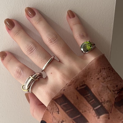 [ olive ] reine -pinky silver