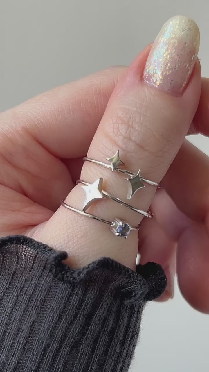 tanzanite ] procyon silver [ free size ] – POMUM&ARTS