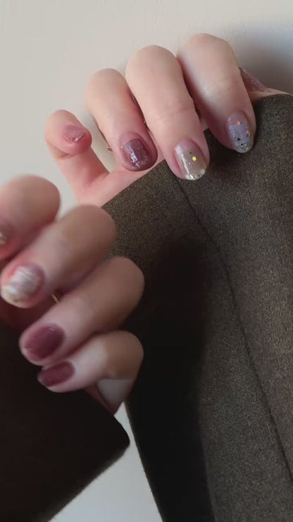 [ KNIT & CHEEK ] NAIL ARRANGE SHEET SET