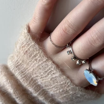 03. [ opal ] gem MARQUISE gold