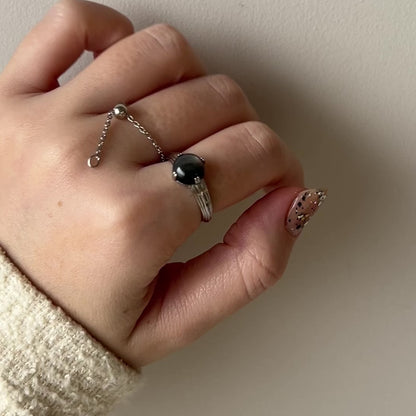 [ serene ] croissant silver