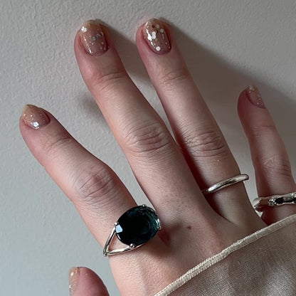 [ marine stone ] reine silver