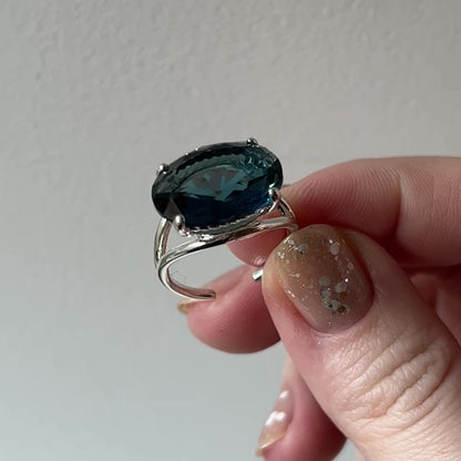[ marine stone ] reine silver