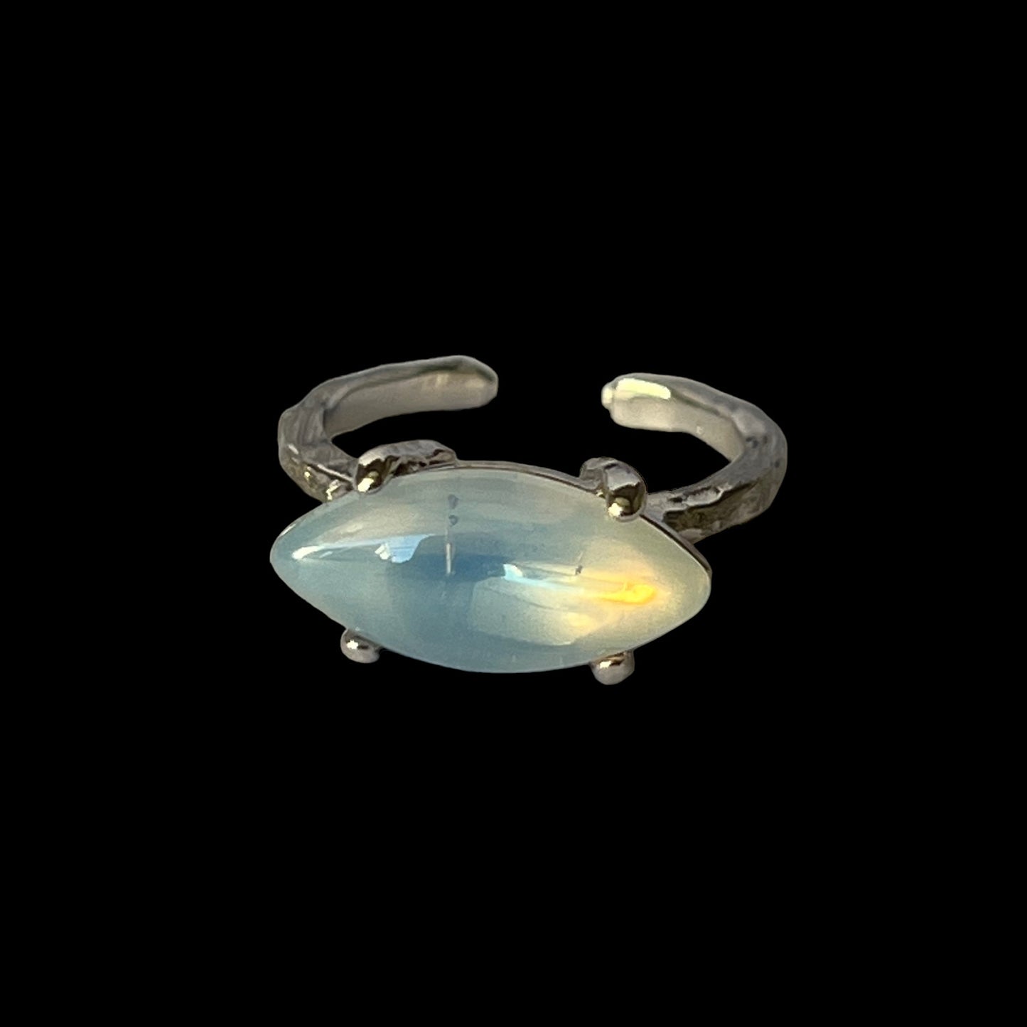 [ opal ] gem MARQUISE silver