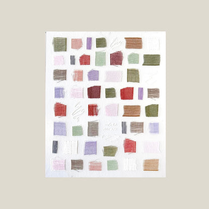[ KNIT & CHEEK ] NAIL ARRANGE SHEET SET