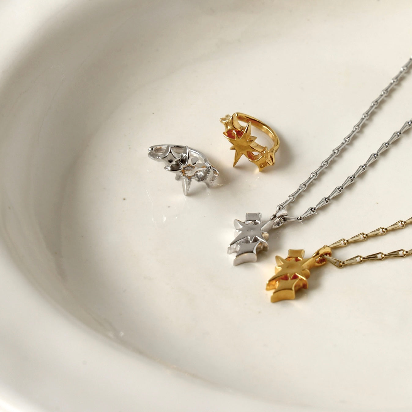 [ gold ] ptolemaeus necklace [ free size ]