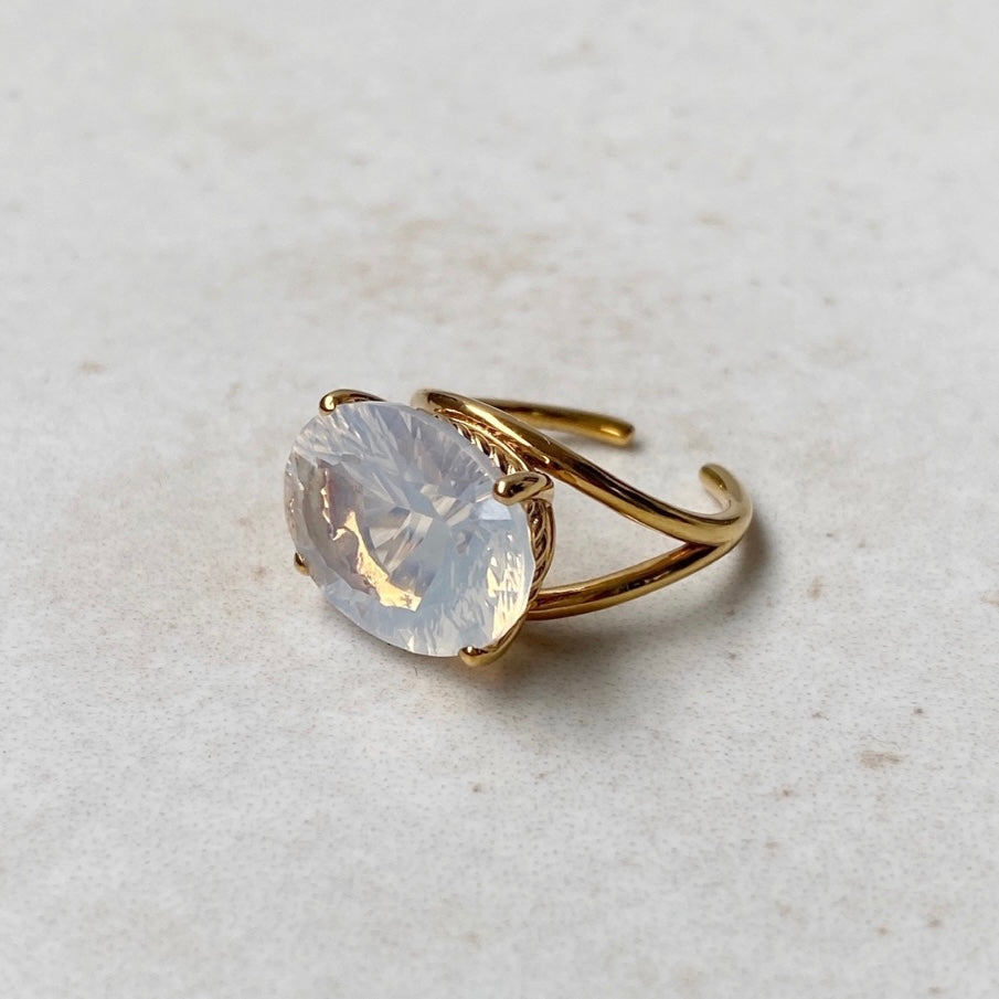 milky quartz ] reine gold – POMUM&ARTS