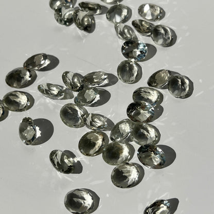 [ green amethyst  ] reine -pinky silver