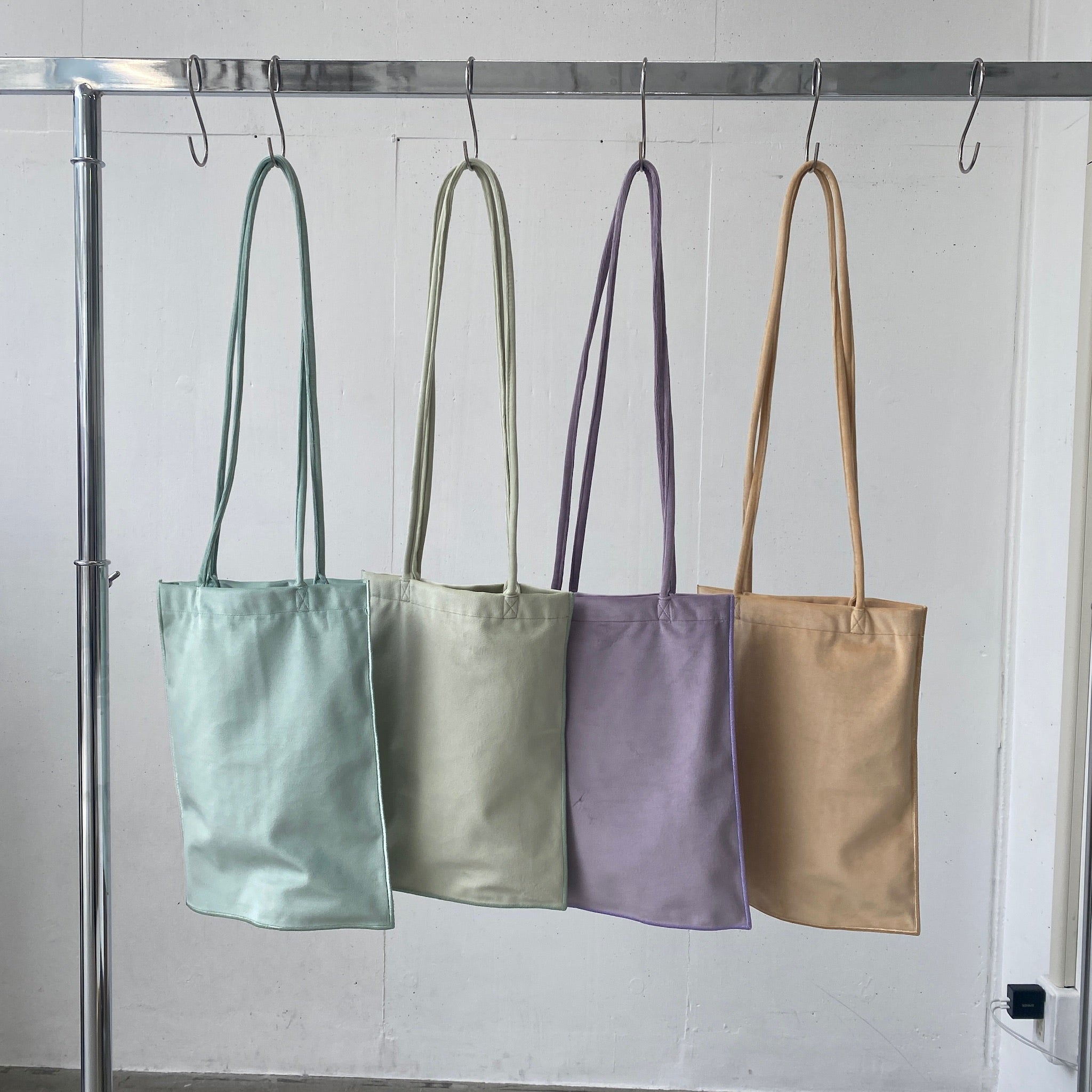 velor melon long handle tote bag　pomum velor melon ] long handle tote bag – POMUM&ARTS