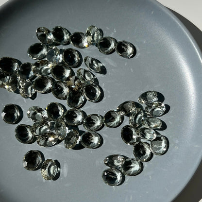 [ green amethyst  ] reine -pinky gold