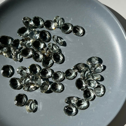 [ green amethyst  ] reine -pinky silver