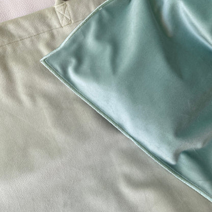 [ velor mint ] long handle tote bag