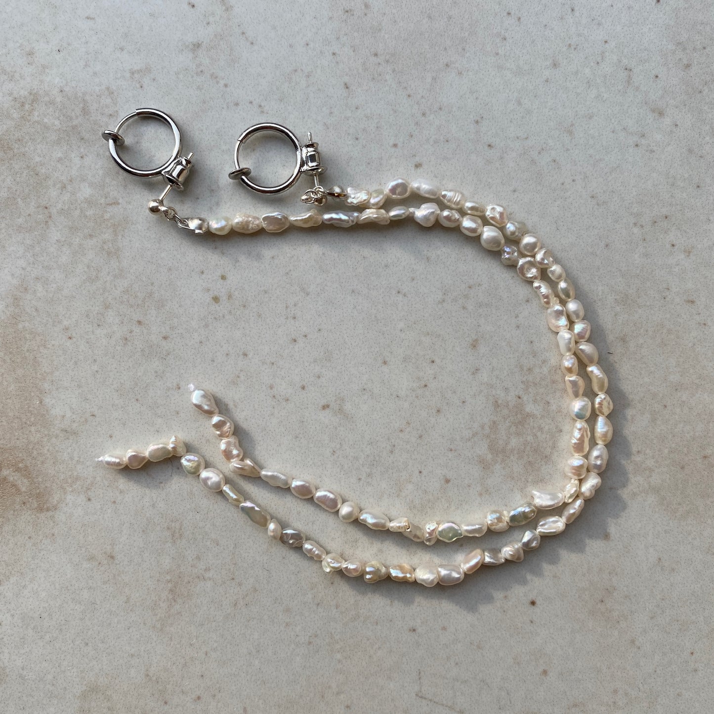 [silver] earring converter ×1pcs