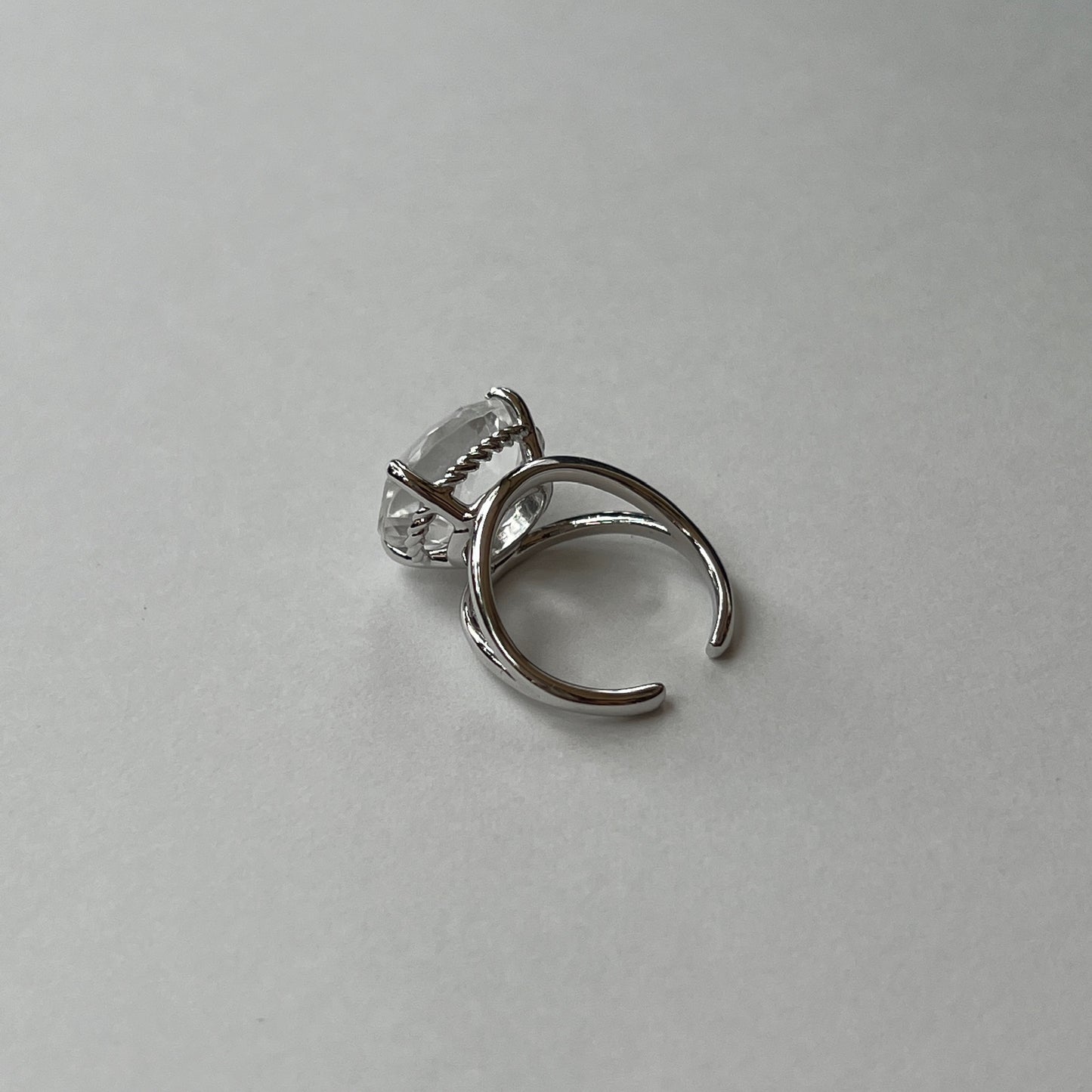 [ crystal  ] reine -pinky silver