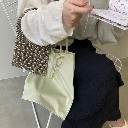 [ velor melon ] long handle tote bag