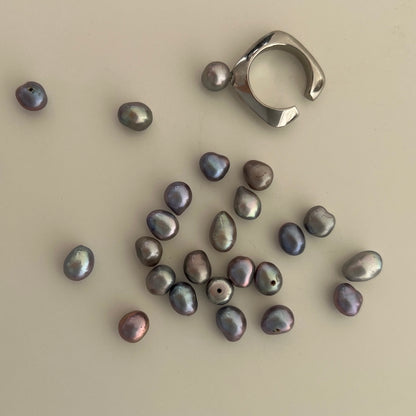 [ blue gray ] io silver