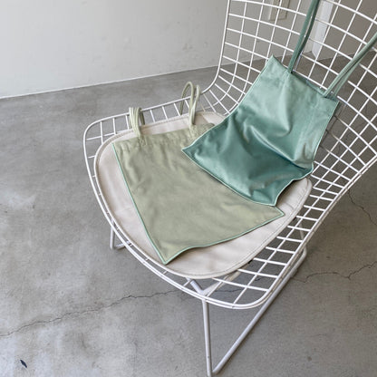 [ velor mint ] long handle tote bag