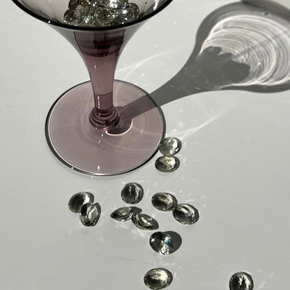 [ green amethyst  ] reine -pinky silver