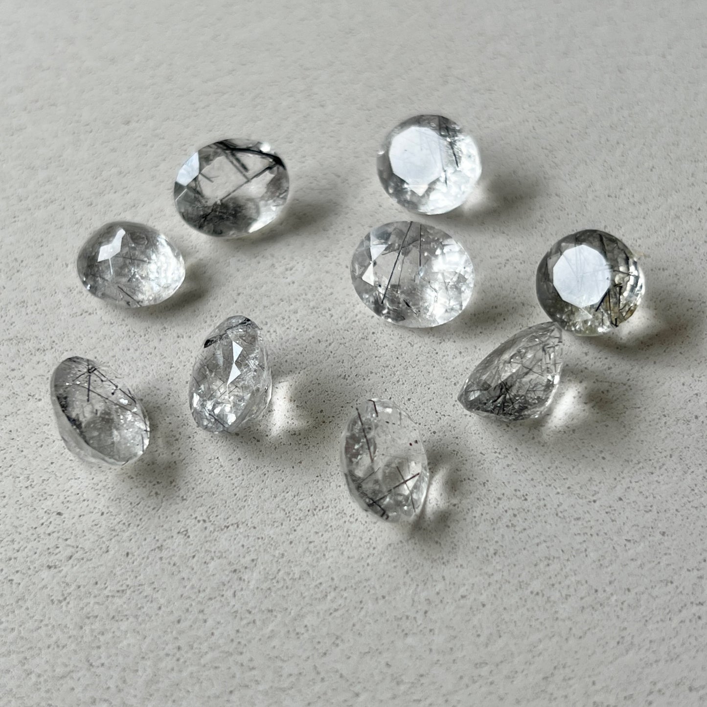 [ tourmaline quartz (clear) ] reine -pinky silver