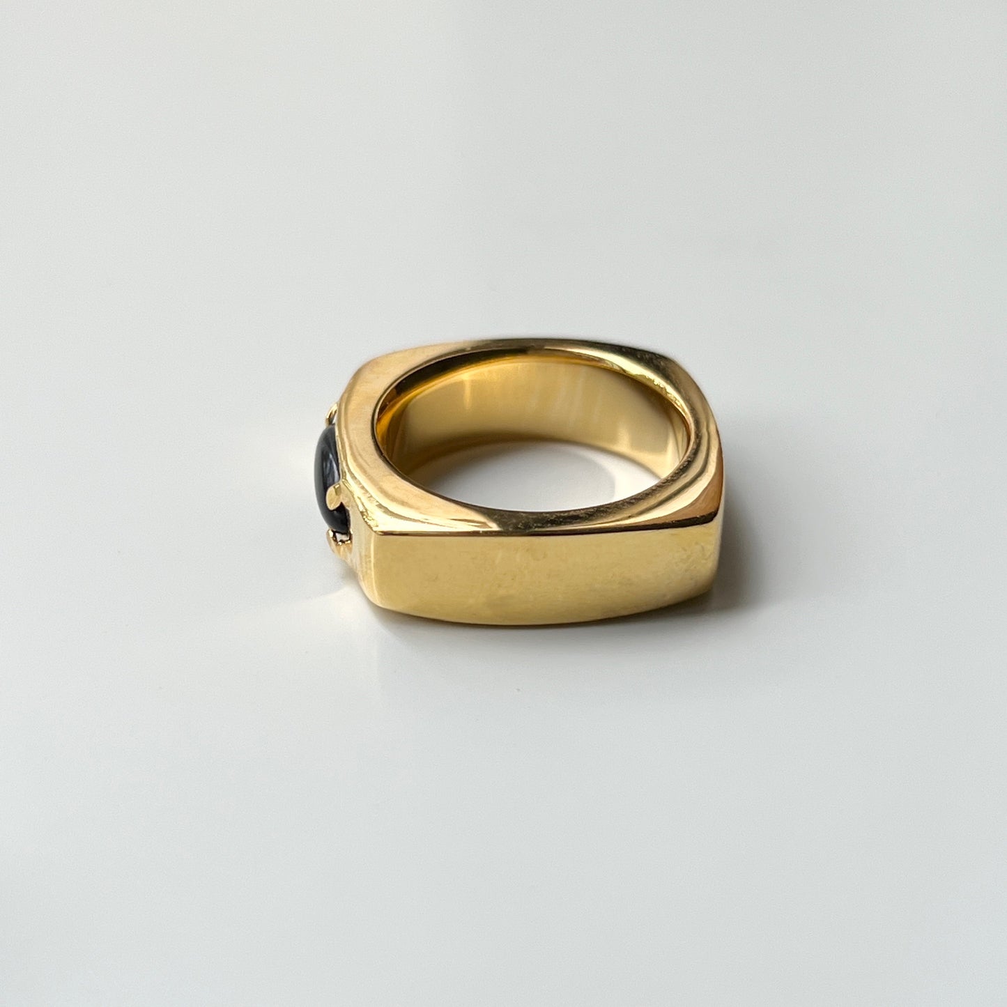[ black moon glass ] europa gold