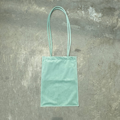[ velor mint ] long handle tote bag