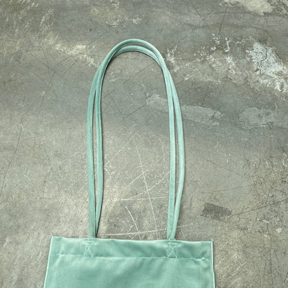 [ velor mint ] long handle tote bag