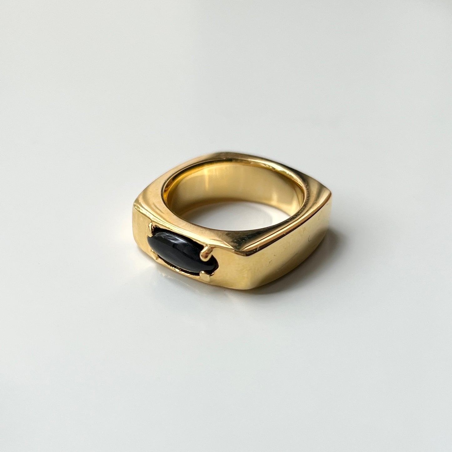 [ black moon glass ] europa gold
