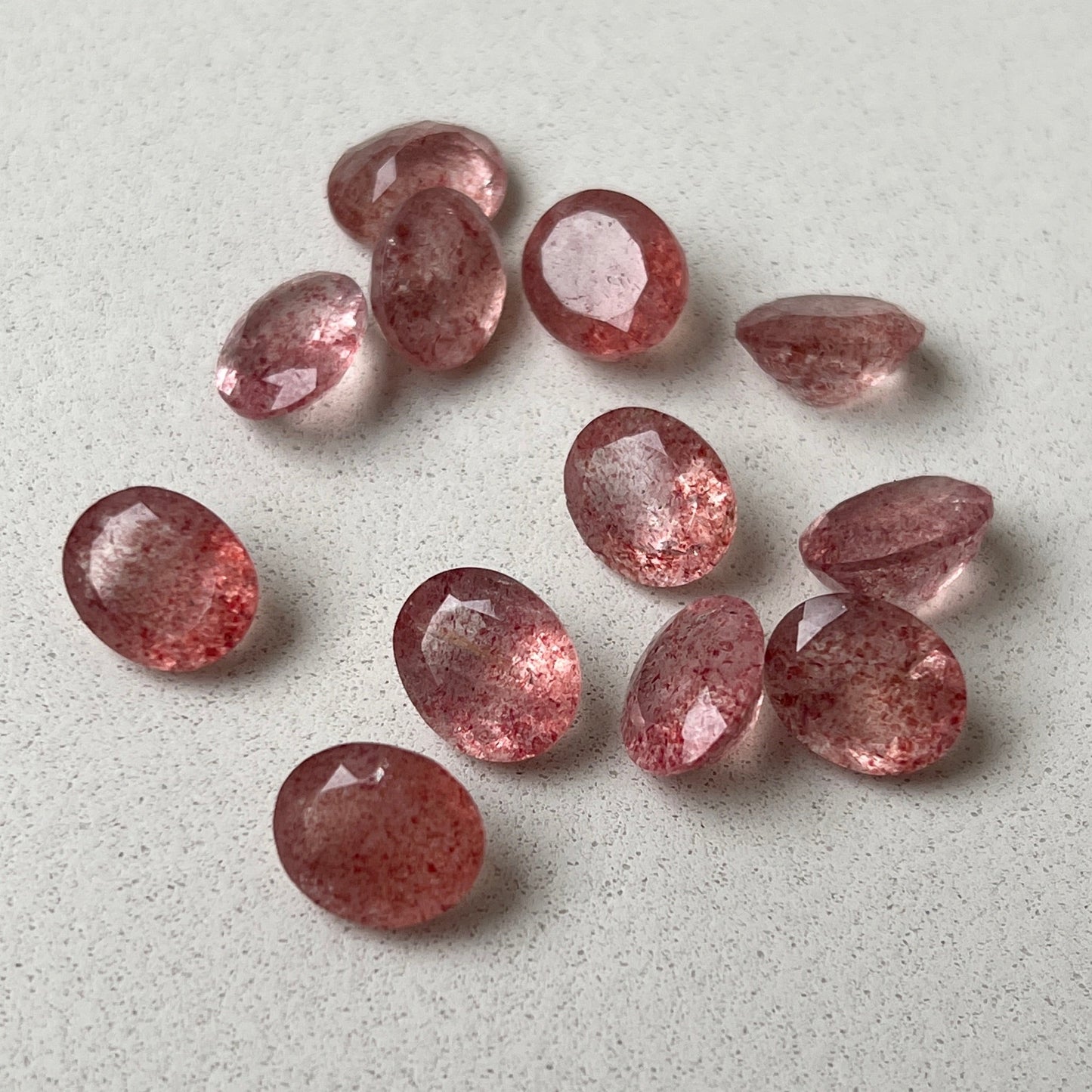 [ pink epidote  ] reine -pinky silver