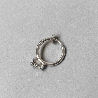[silver] earring converter ×1pcs
