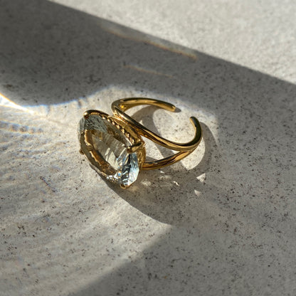 [ green quartz ] reine gold