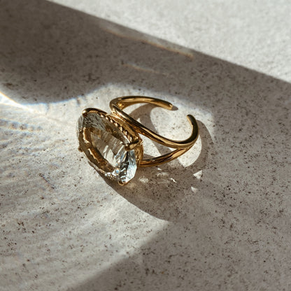 [ green quartz ] reine gold