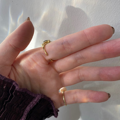[ green quartz ] reine gold