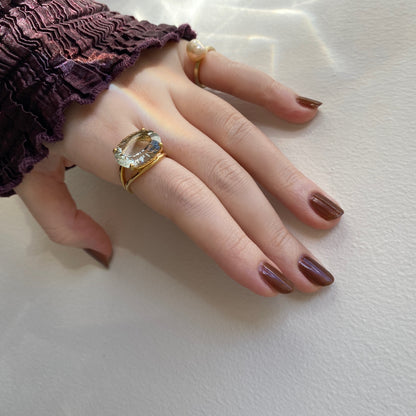 [ green quartz ] reine gold