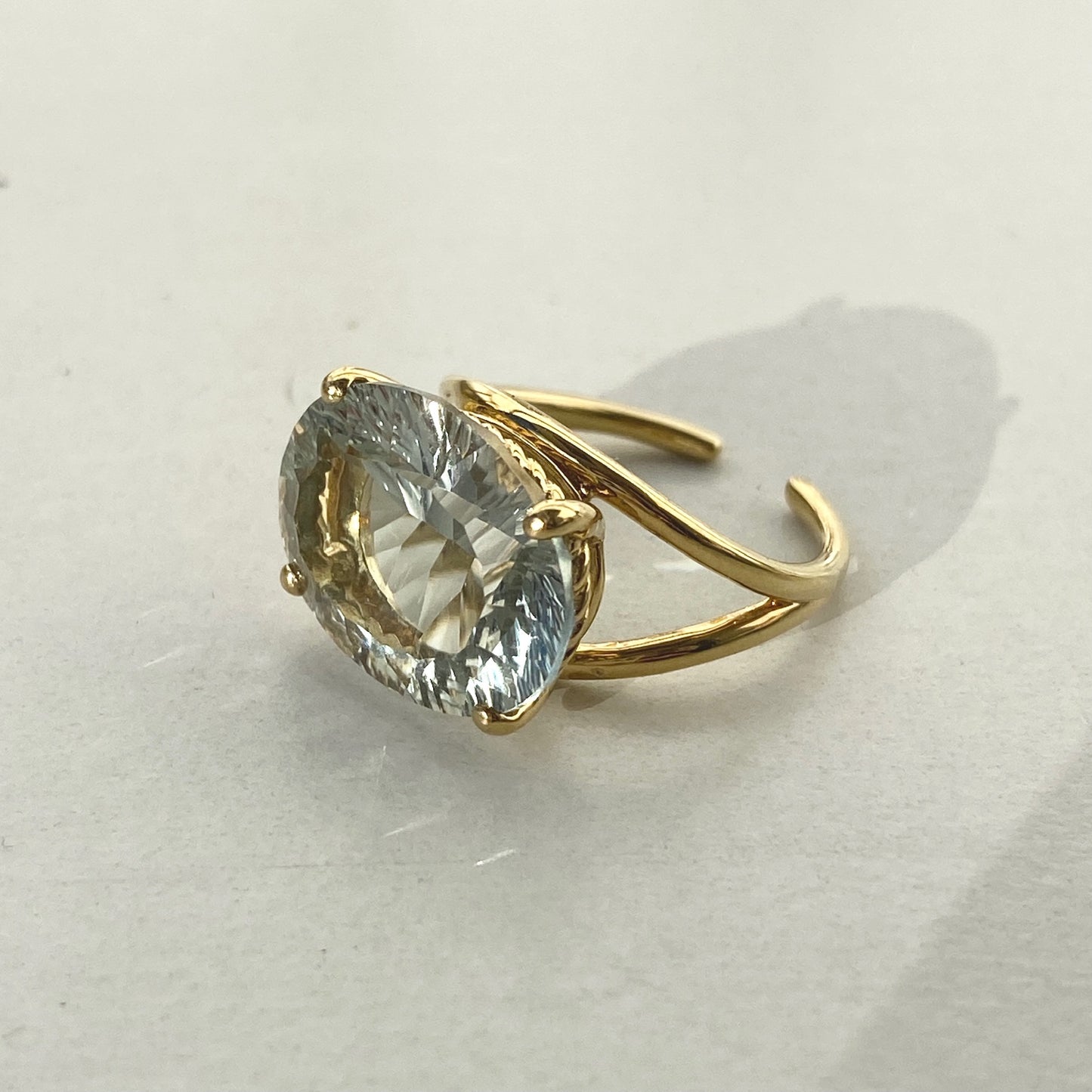 [ green quartz ] reine gold