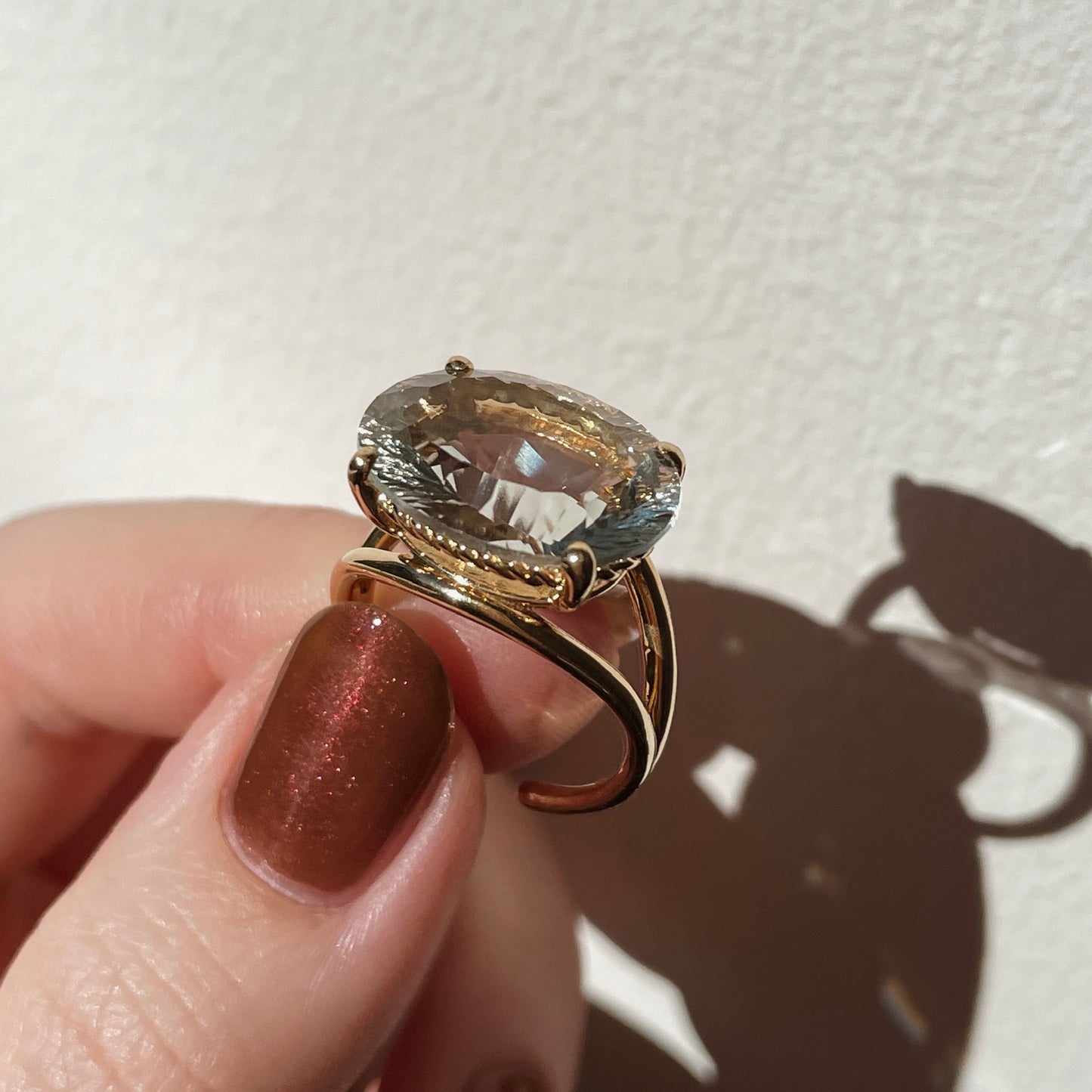 [ green quartz ] reine gold