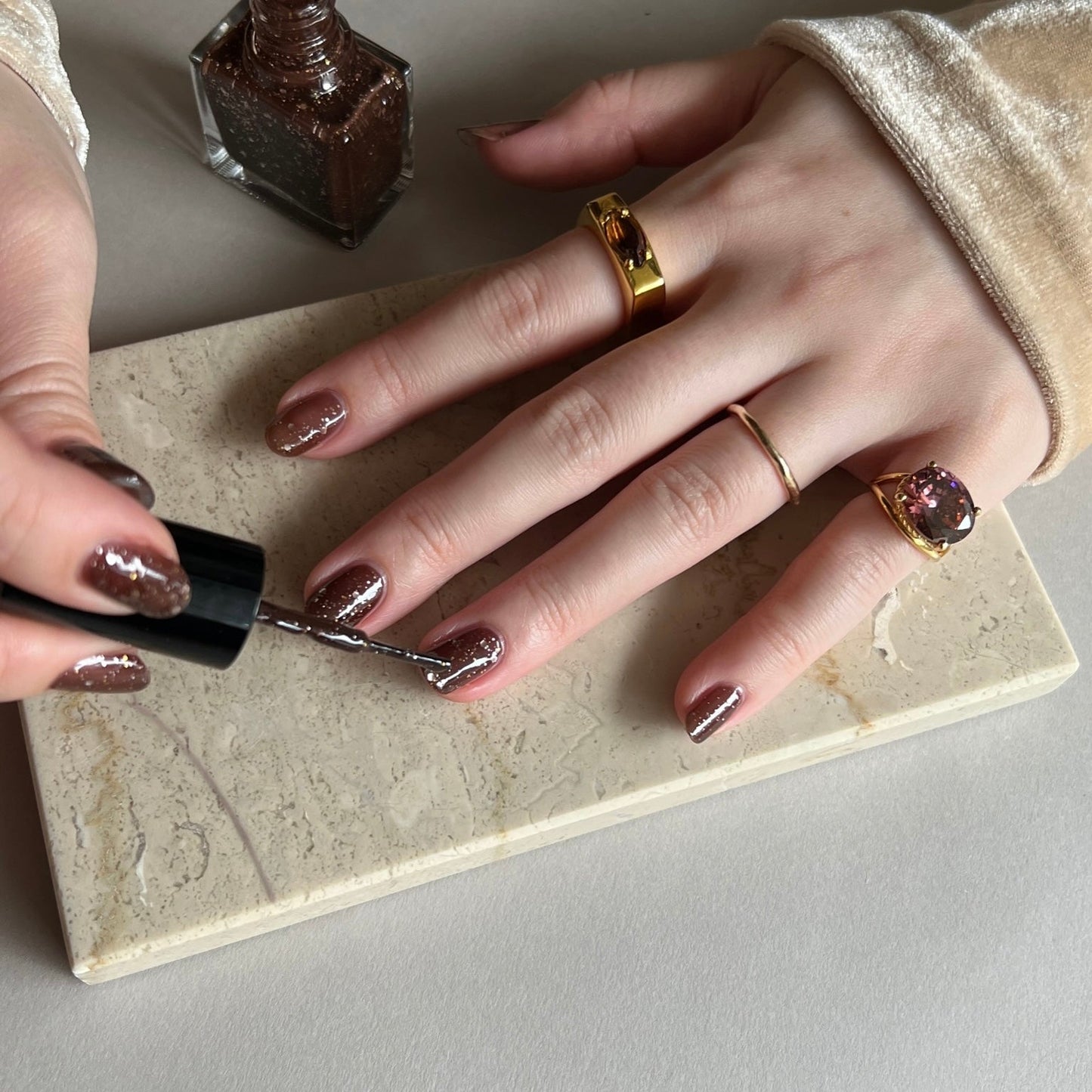 [ rosé  ] reine -pinky gold