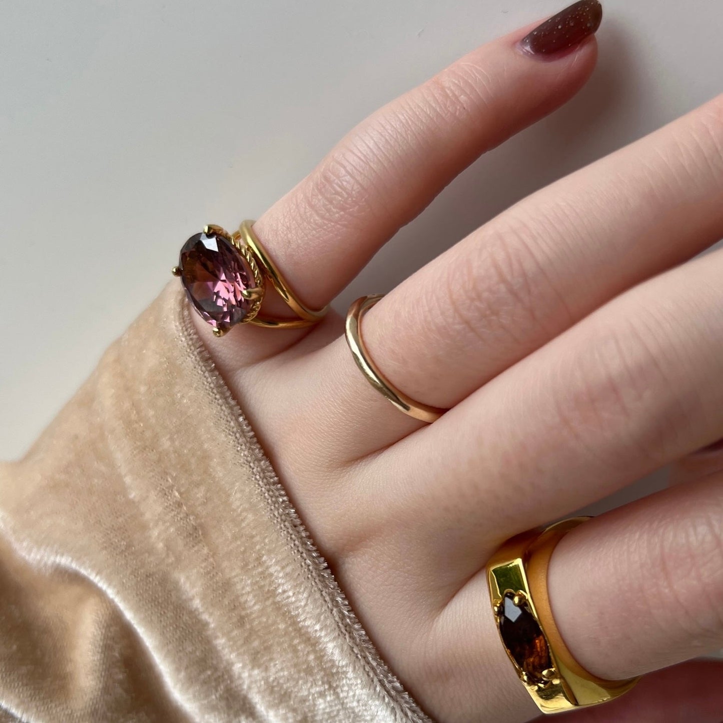 [ rosé  ] reine -pinky gold