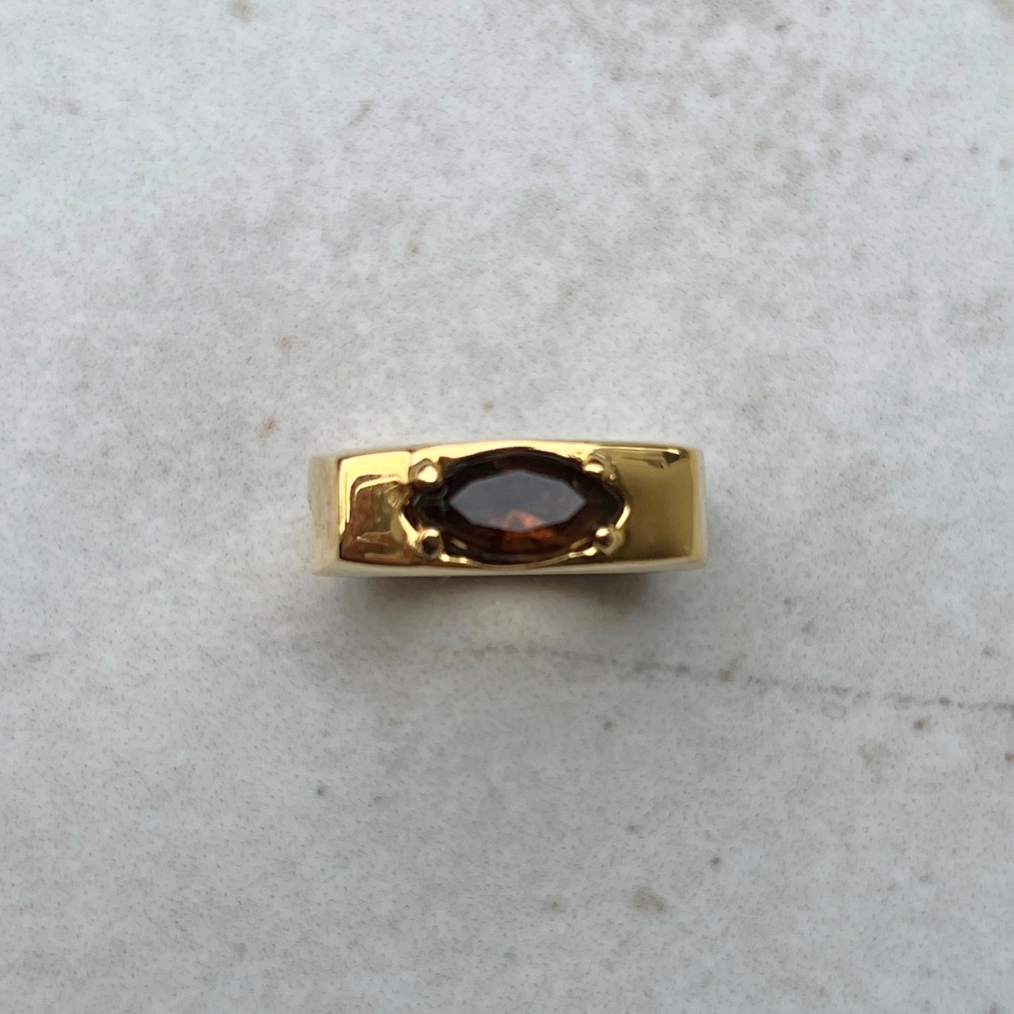 [ amber moon glass ] europa gold
