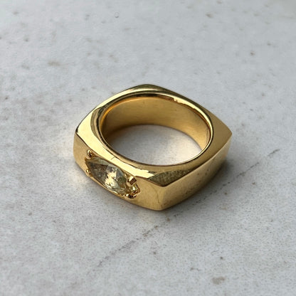 [lemon moon glass ] europa gold