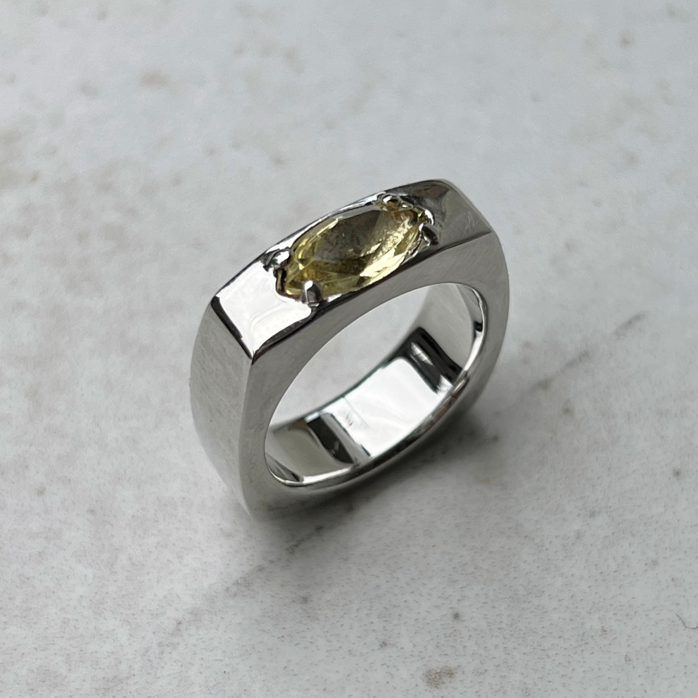 [ lemon moon glass ] europa silver