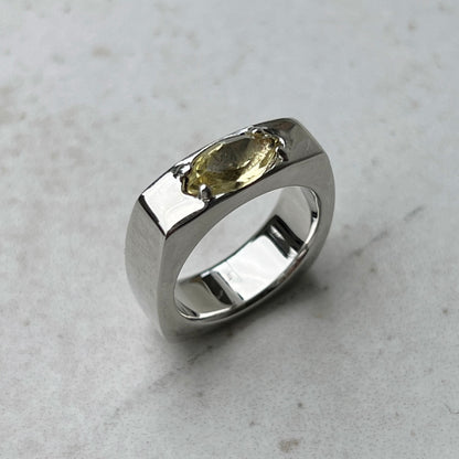 [ lemon moon glass ] europa silver