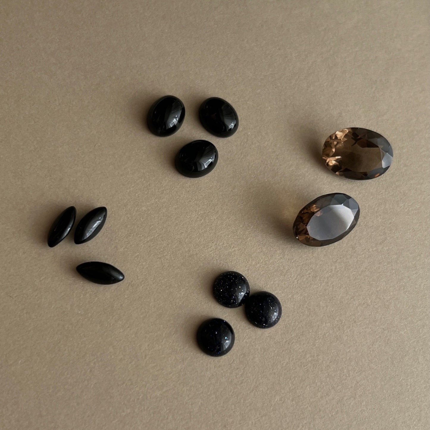 [ black moon glass ] europa silver