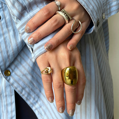 [ cubic champagne  ] reine gold -pinky