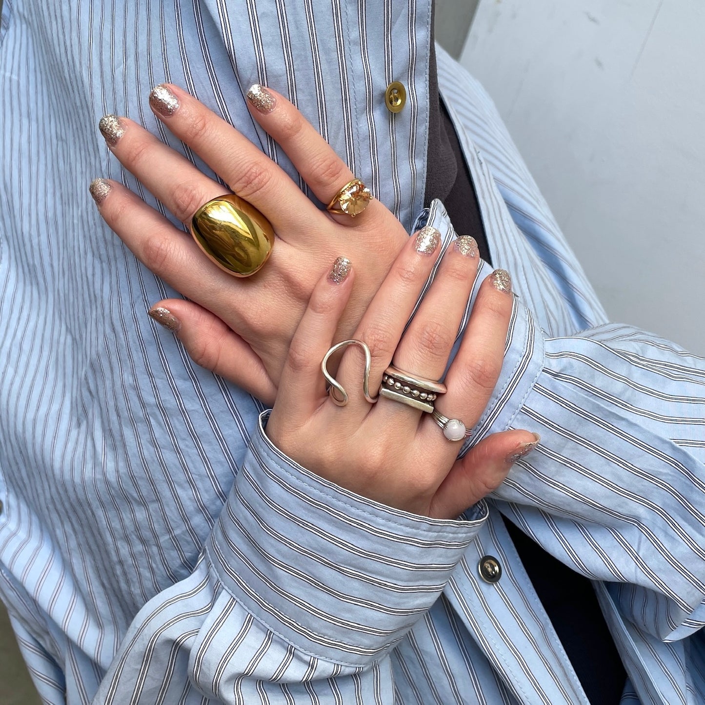 [ cubic champagne  ] reine gold -pinky