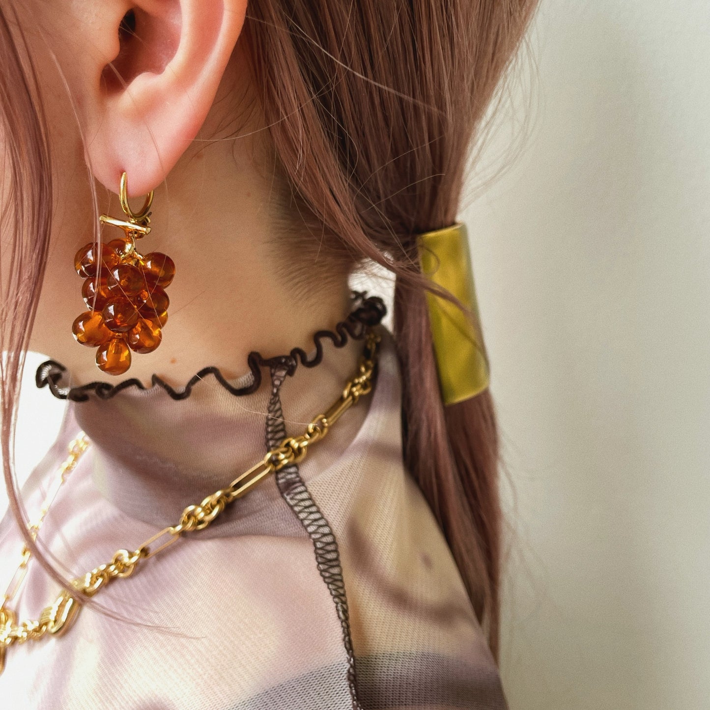 [gold] earring converter × 1pcs